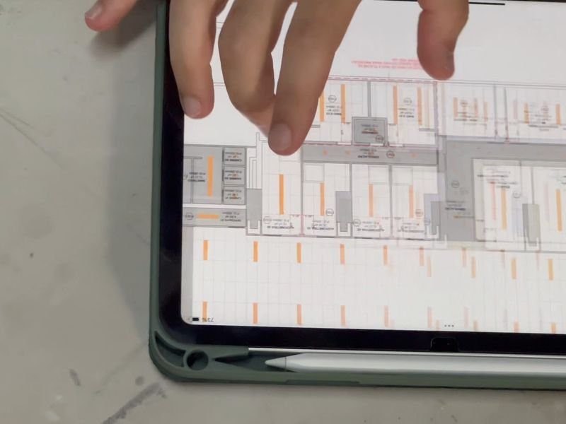 Voice phase: the design reviewed on site.