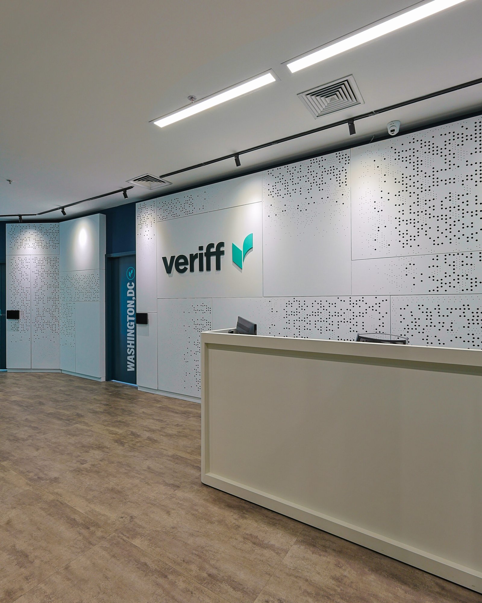 Escritório da Veriff em São Paulo, projeto de arquitetura corporativa da Proh